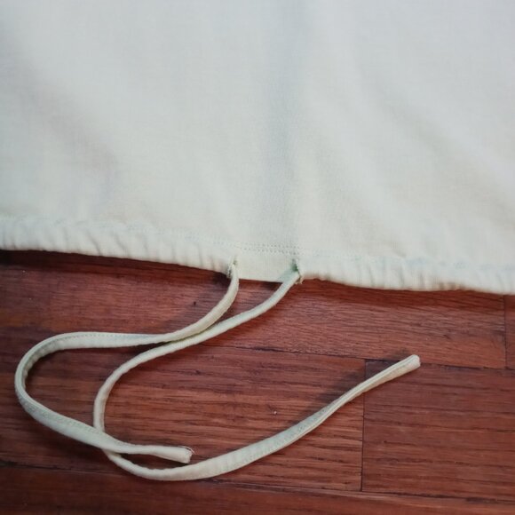 MAEVE ruffle sleeve cropped top in lime (XS) - Picture 5 of 12